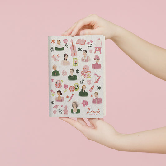 Carnet écologique ensemencé "Femmes artistes"