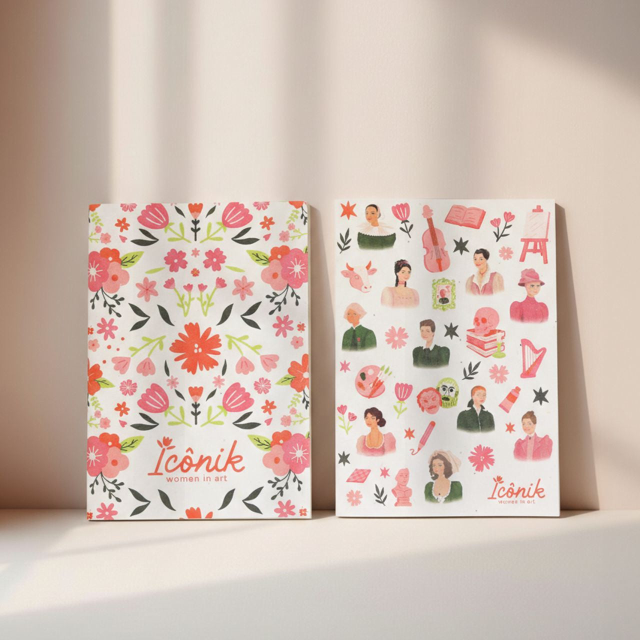 Carnet écologique ensemencé fleurs multicolores