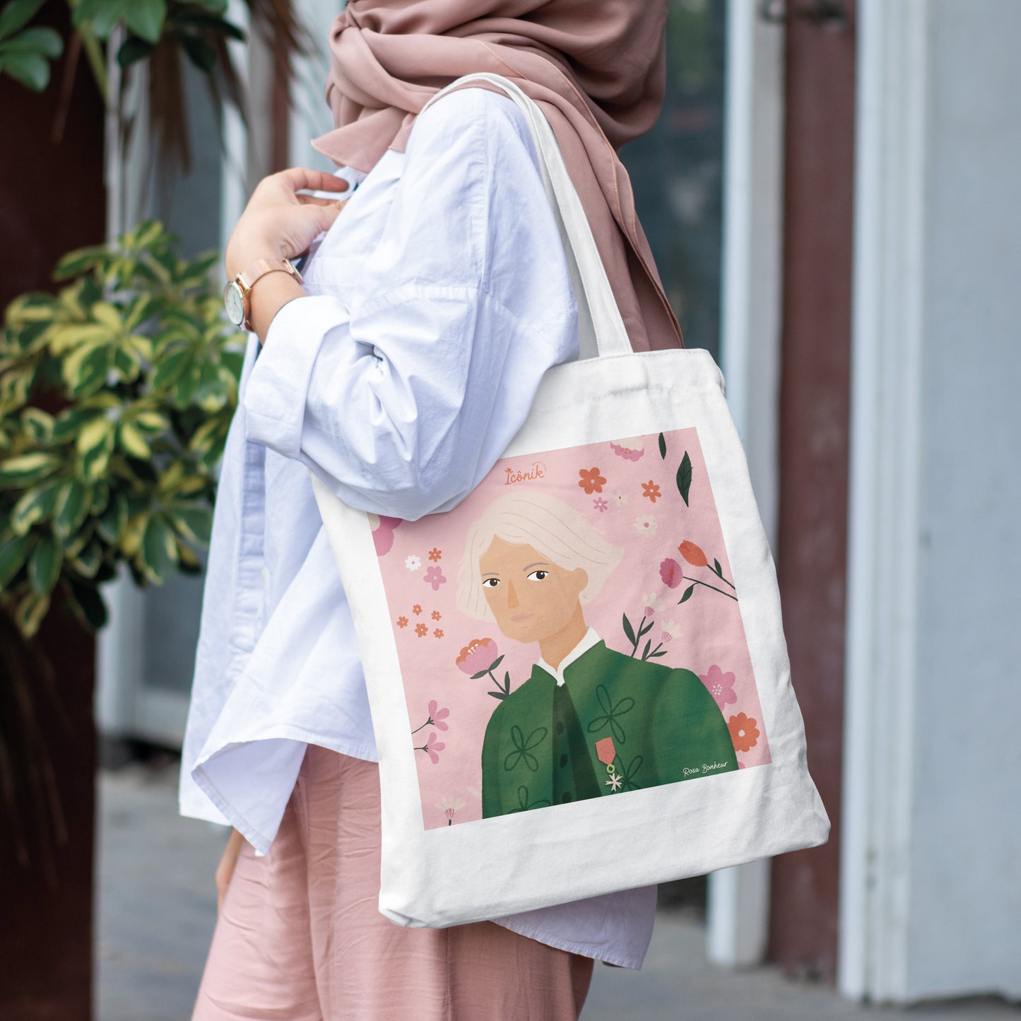 Tote bag écologique made in France Rosa Bonheur